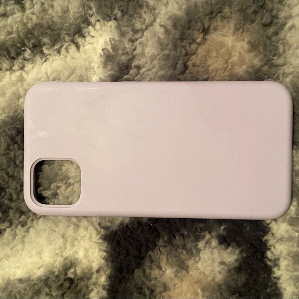 purple silicon protective iPhone 11 Pro Max case